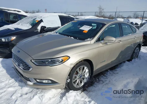 2017 Ford Fusion Hybrid Se z USA, uszkodzony, nr VIN 3FA6P0LU3HR400589
